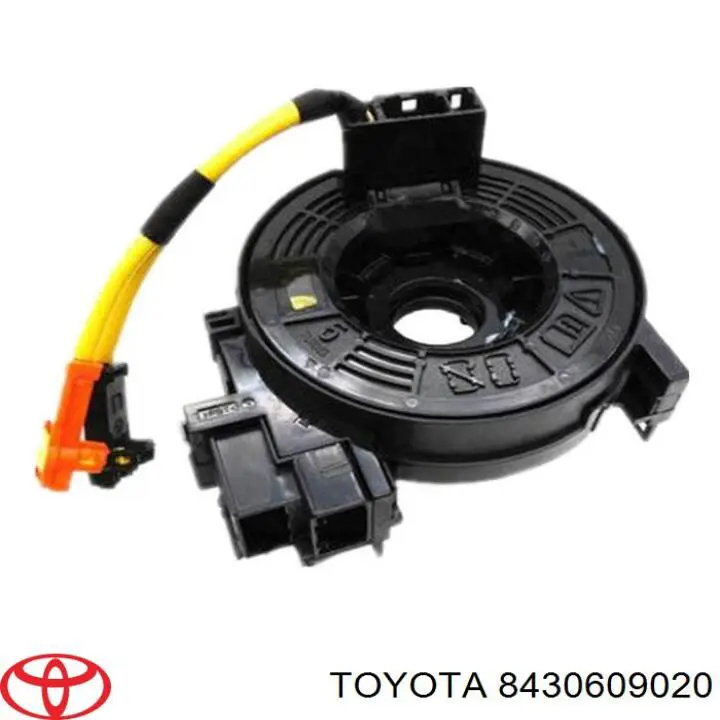 Pierścień kontaktowy AIRBAG, taśma kierownicy Toyota 8430609020 cena, od 49,41 USD