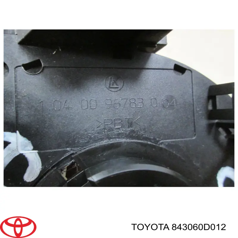 Pierścień kontaktowy AIRBAG, taśma kierownicy Toyota 843060D012 cena, od 239,61 USD