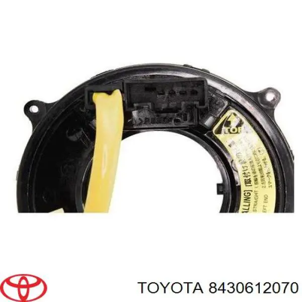 Pierścień kontaktowy AIRBAG, taśma kierownicy Toyota 8430612070 cena, od 26,21 USD