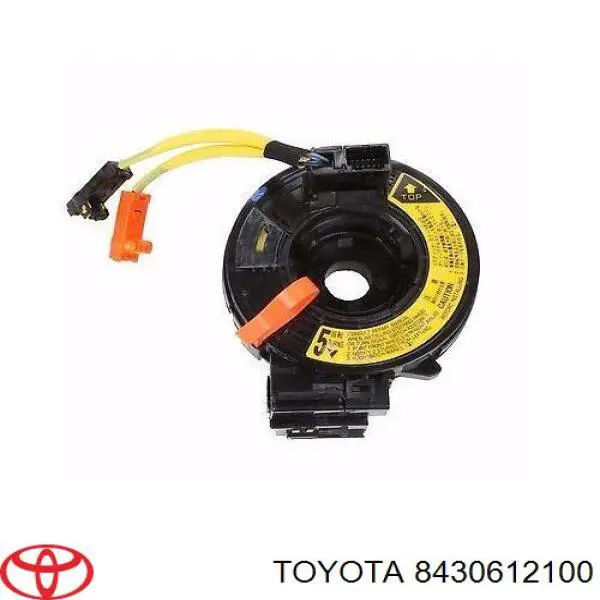 Pierścień kontaktowy AIRBAG, taśma kierownicy Toyota 8430612100 cena, od 100,45 USD