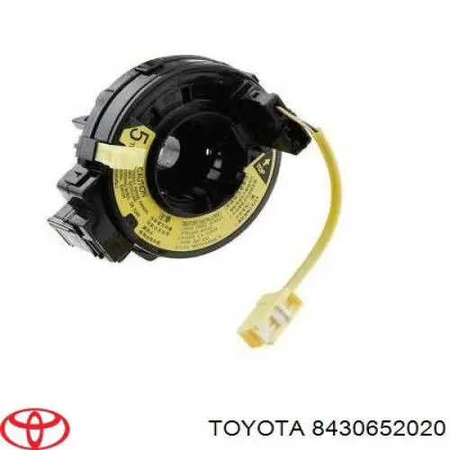 Pierścień kontaktowy AIRBAG, taśma kierownicy Toyota 8430652020 cena, od 30,75 USD