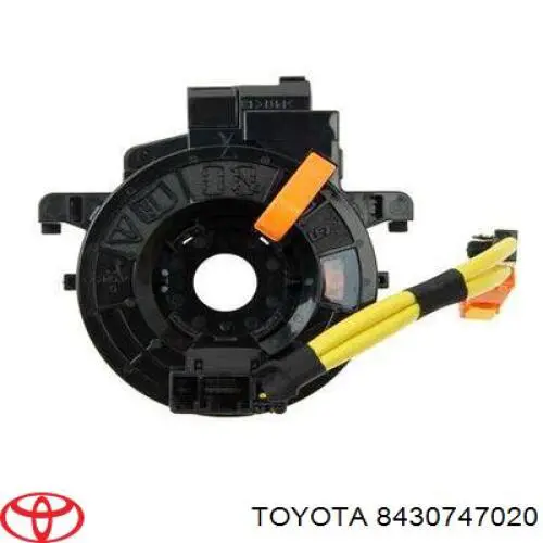 Do koszyka 8430747020 Toyota Pierścień kontaktowy AIRBAG, taśma kierownicy