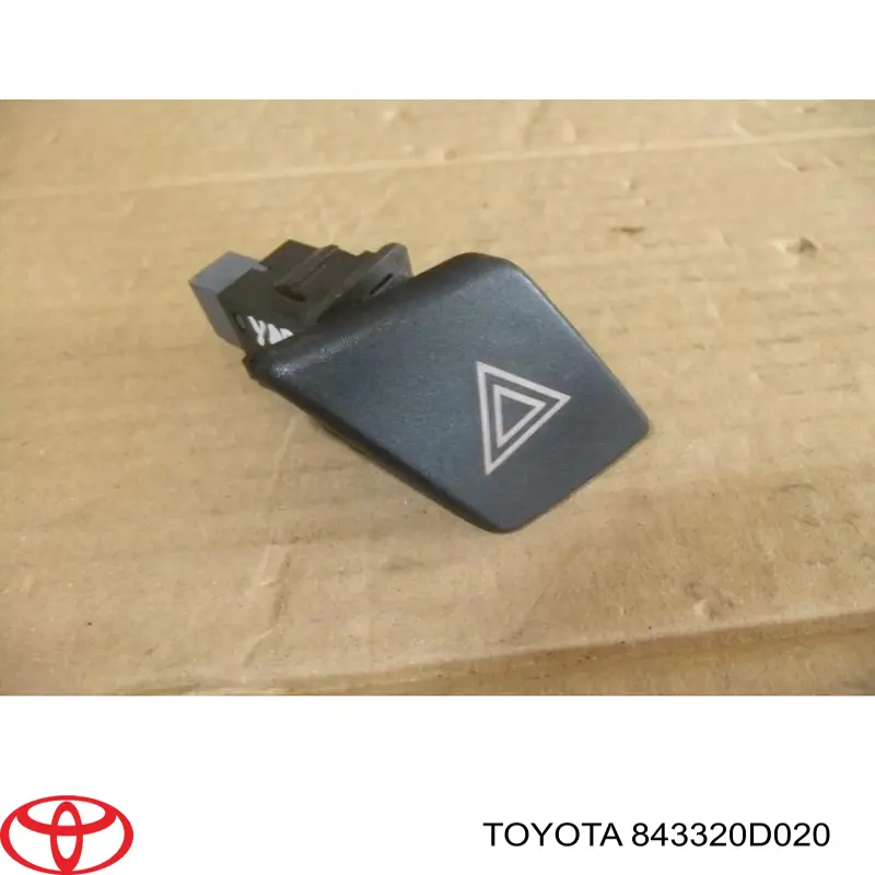 Przycisk włączania światła awaryjnego Toyota Yaris hatchback (SP90) (2005 - 2011) cena, od 41,06 USD