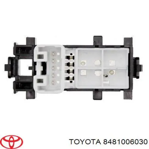 Włącznik przyciskowy podnośnika szyby przedni prawy Toyota 8481006030 cena, od 11,68 USD