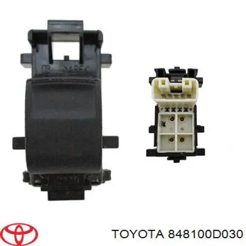 Włącznik przyciskowy podnośnika szyby przedni prawy Toyota 848100D030 cena, od 28,94 USD