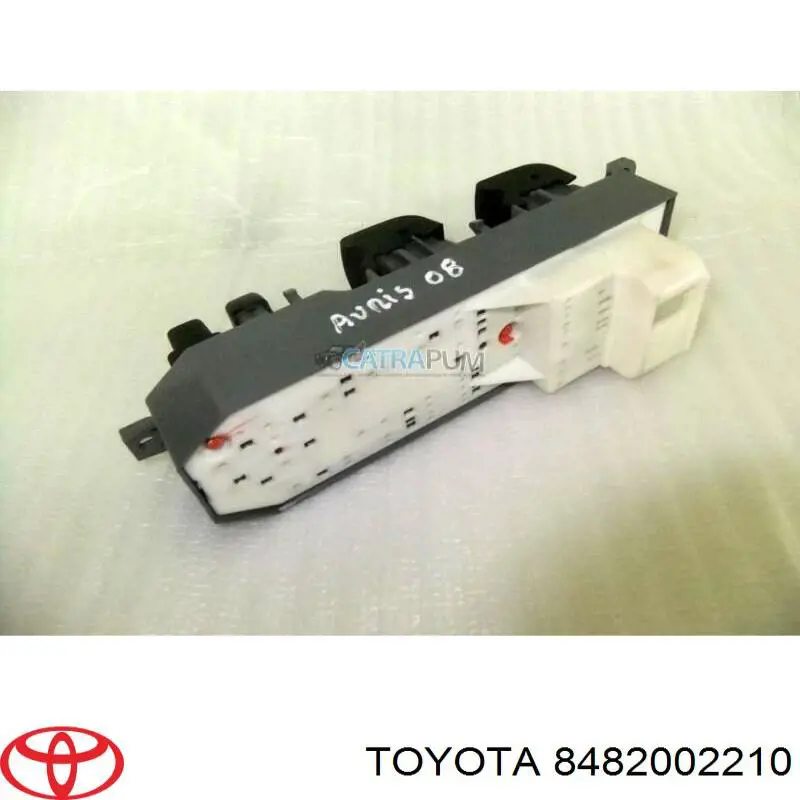 8482002210 Toyota panel przyciskowy sterowania podnośnikiem szyby przedni lewy