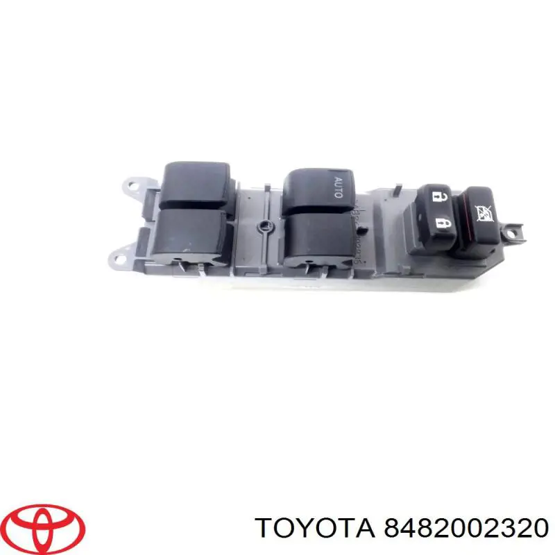 8482002320 Toyota Panel przyciskowy sterowania podnośnikiem szyb konsoli centralnej