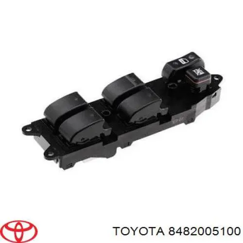 Panel przyciskowy sterowania podnośnikiem szyby przedni lewy Toyota 8482005100 cena, od 47,38 USD