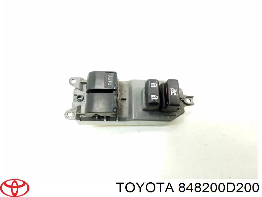 848200D200 Toyota Panel przyciskowy sterowania podnośnikiem szyby przedni lewy