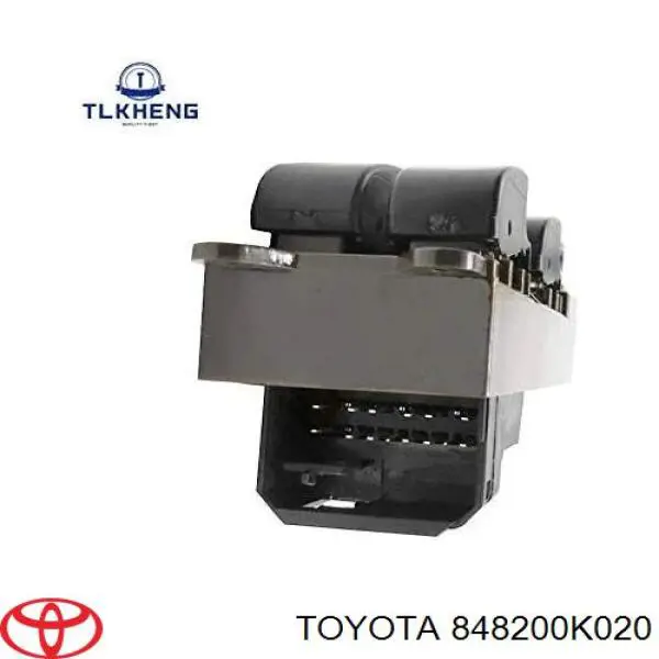 Panel przyciskowy sterowania podnośnikiem szyby przedni lewy Toyota 848200K021 cena, od 49,26 USD