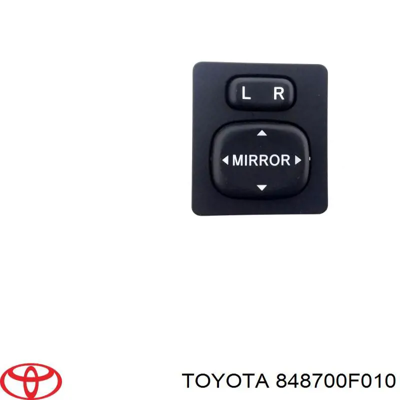 Do koszyka 848700F010 Toyota Sterownik lusterek na torpedo
