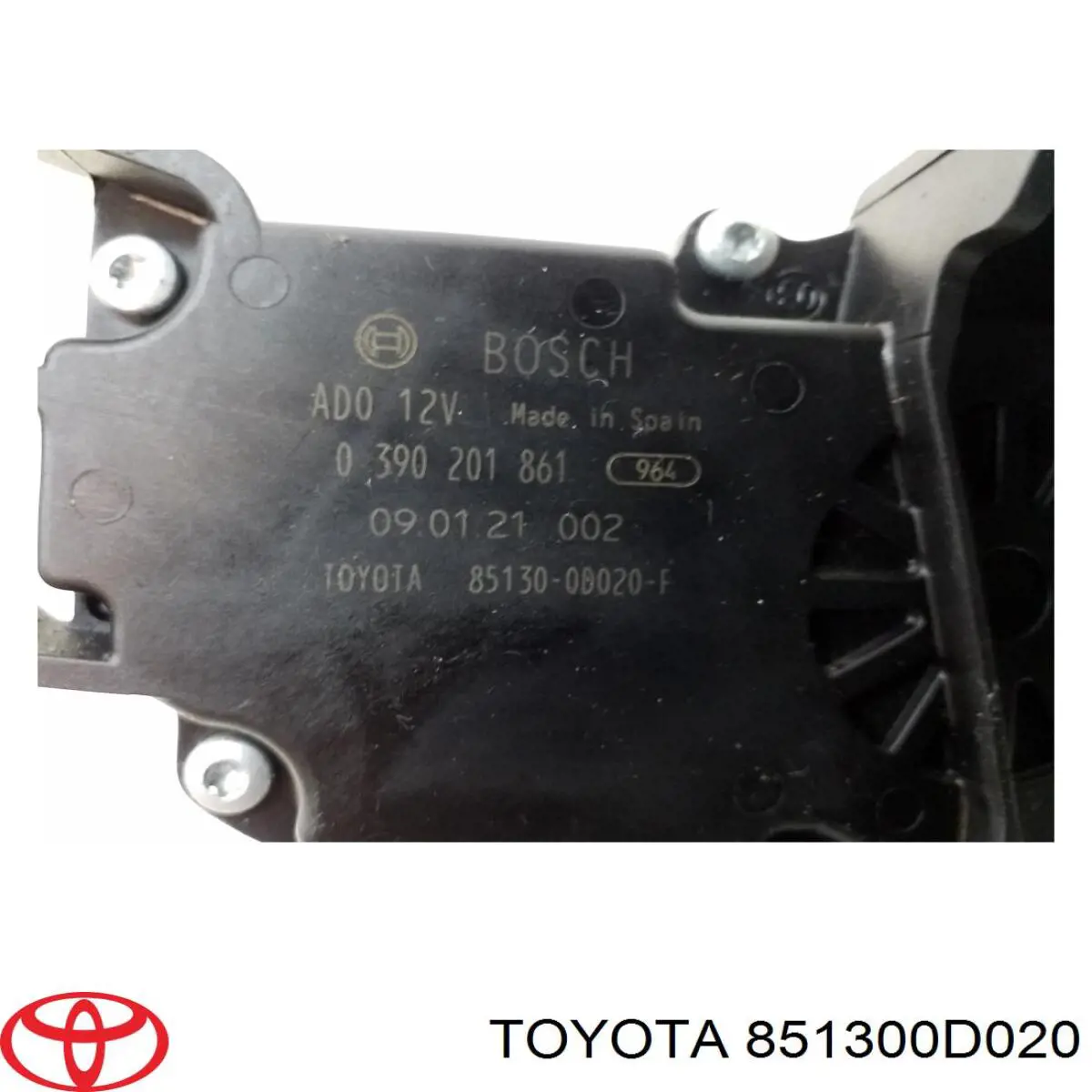 Silniczek wycieraczki tylnej szyby Toyota Yaris hatchback (SP90) (2005 - 2011) cena, od 58,16 USD