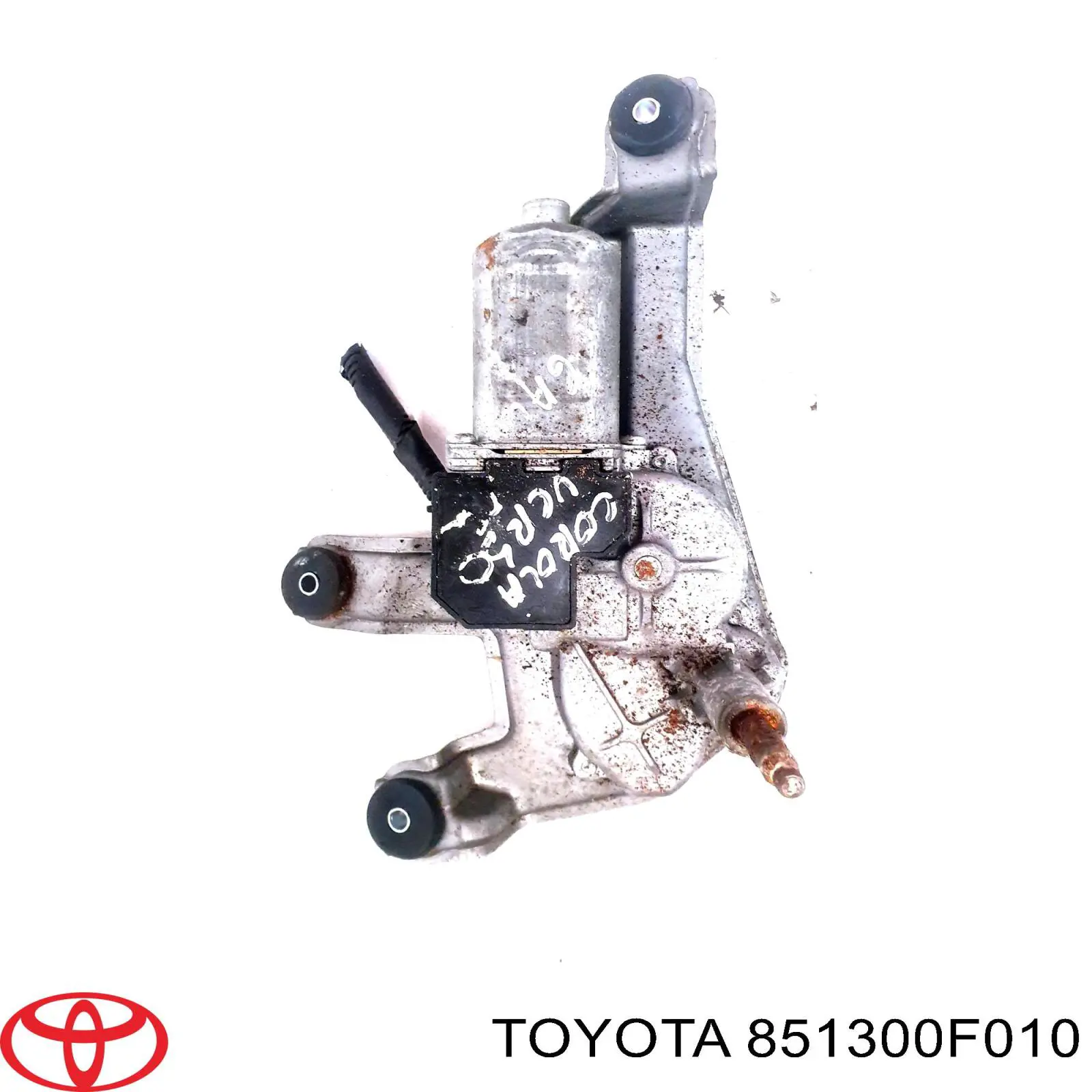 Silniczek wycieraczki tylnej szyby do Toyota Corolla VERSO R10