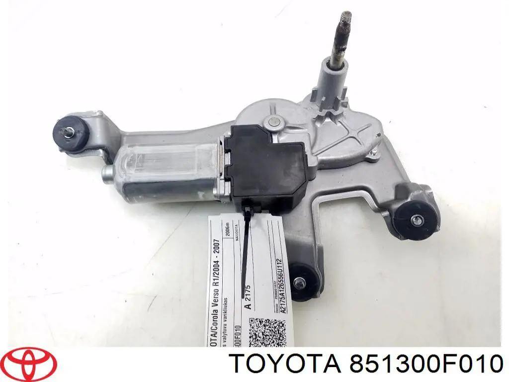 Silniczek wycieraczki tylnej szyby Toyota Corolla VERSO minivan (R10) (2004 - 2009) cena, od 44,77 USD