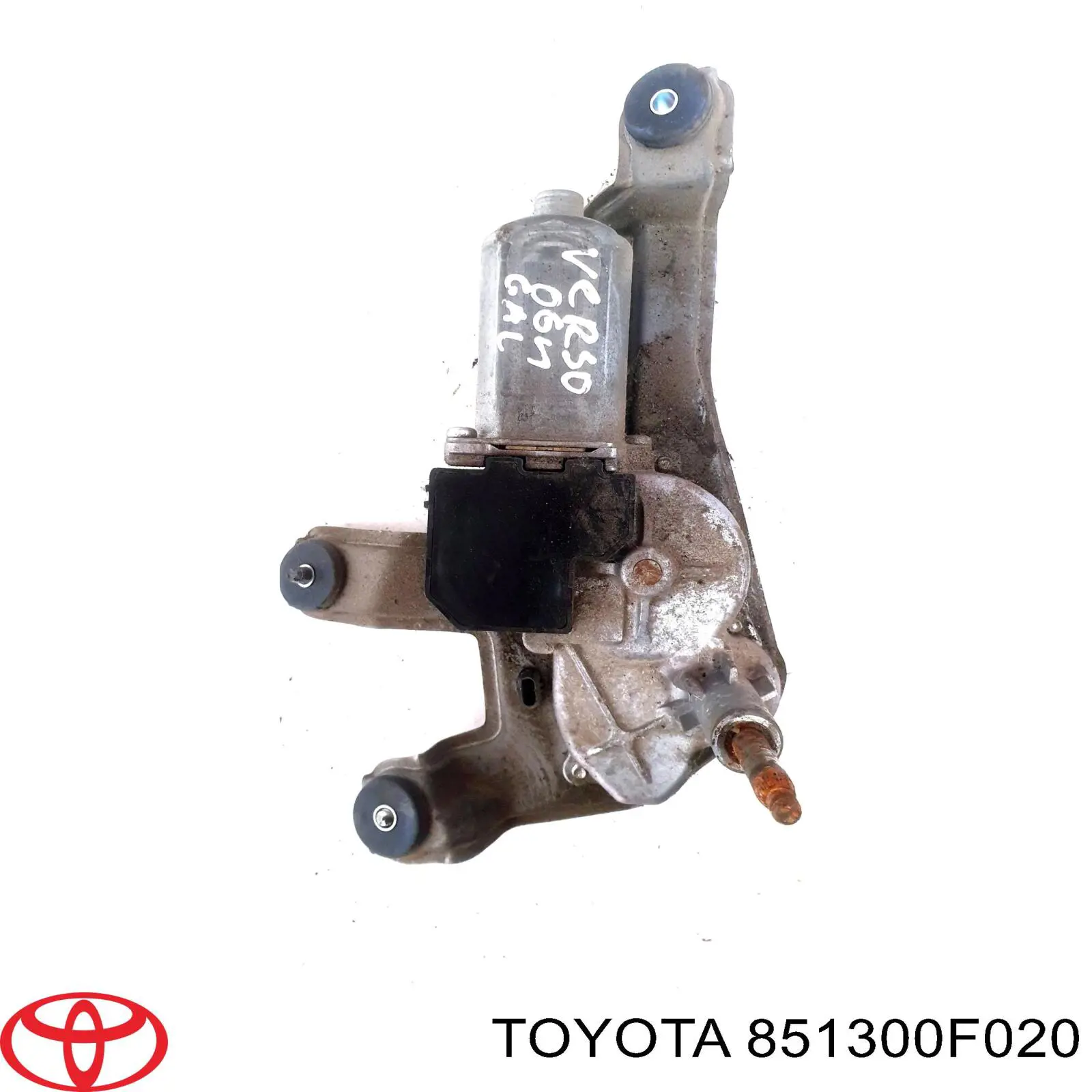 Silniczek wycieraczki tylnej szyby do Toyota Corolla VERSO R10