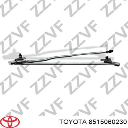Mechanizm wycieraczek do Toyota Land Cruiser 100 J10