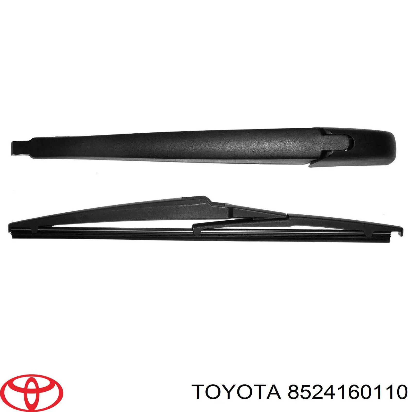 8524160110 Toyota Ramię wycieraczki szyby tylnej