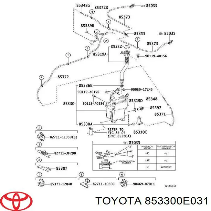  Toyota 853300E031 cena, od 77,91 USD
