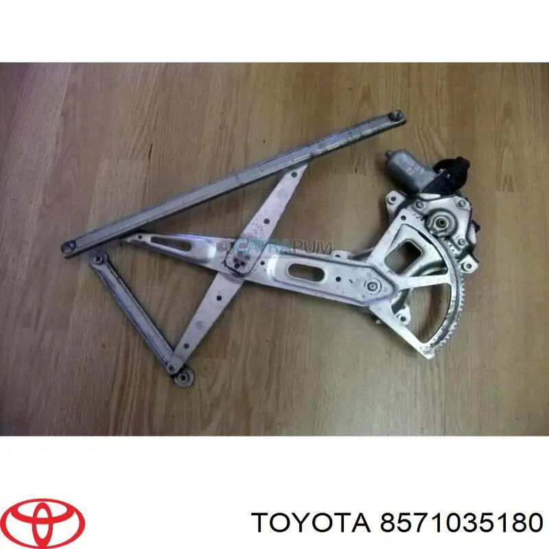 Silniczek podnośnika szyby drzwi przednich prawych Toyota 8571035180 cena, od 56,18 USD
