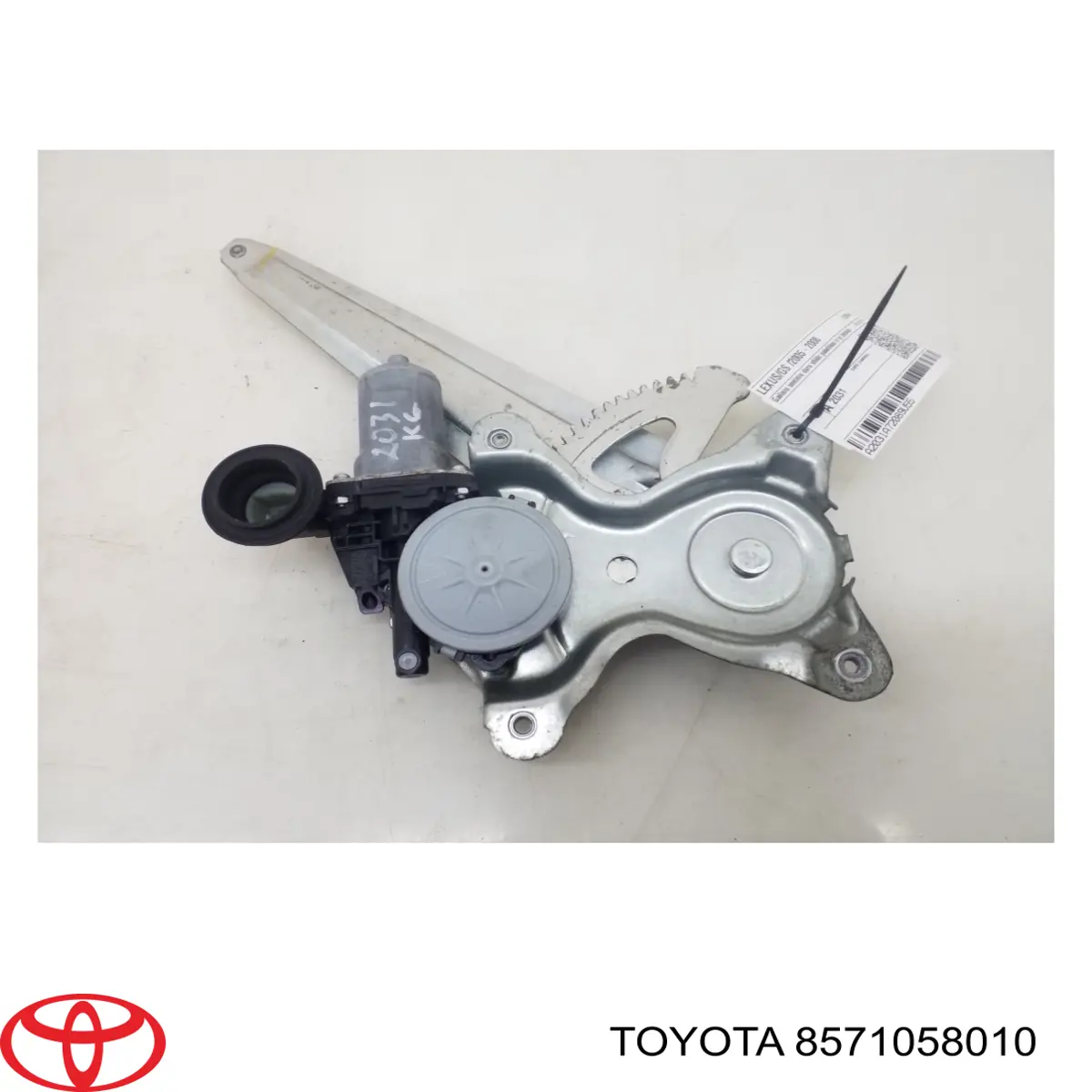 Silniczek podnośnika szyby drzwi przednich prawych Toyota 8571058010 cena, od 52,78 USD