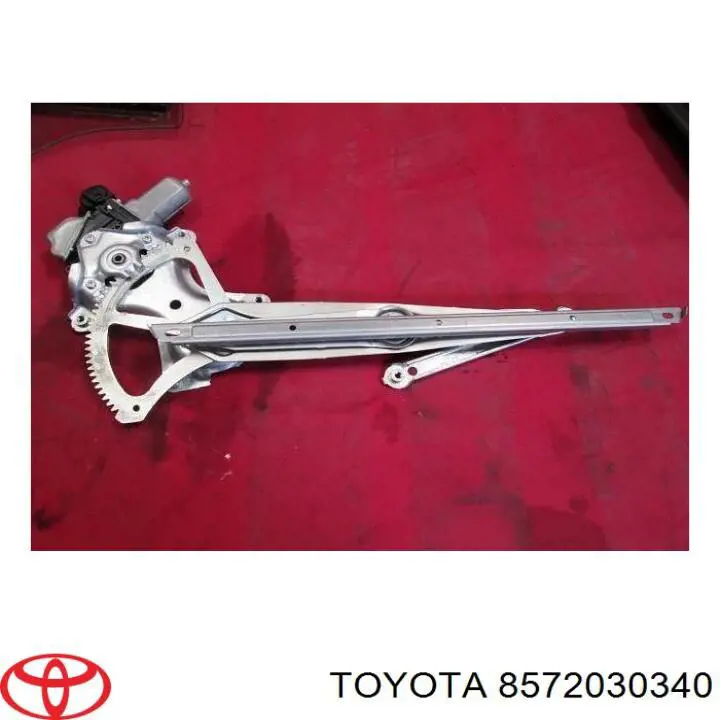 8572030340 Toyota Silniczek podnośnika szyby drzwi przednich lewych