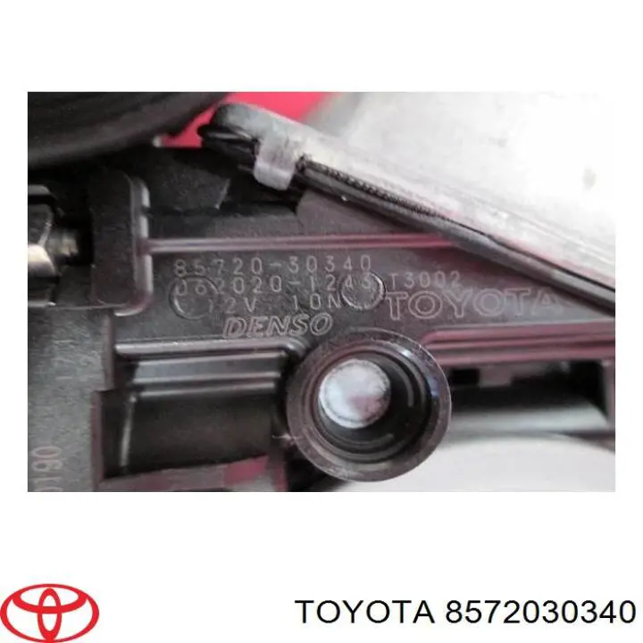 Do koszyka 8572030340 Toyota Silniczek podnośnika szyby drzwi przednich lewych