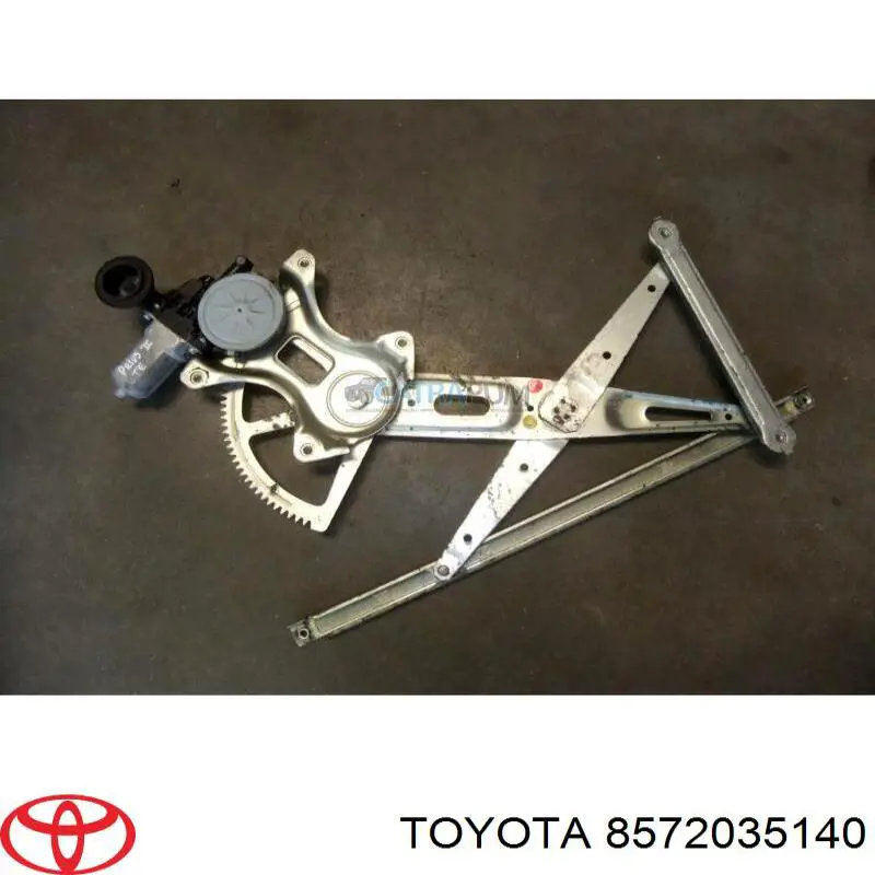 Silniczek podnnośnika szyby drzwi tylnych prawych Toyota 8572035140 cena, od 44,27 USD