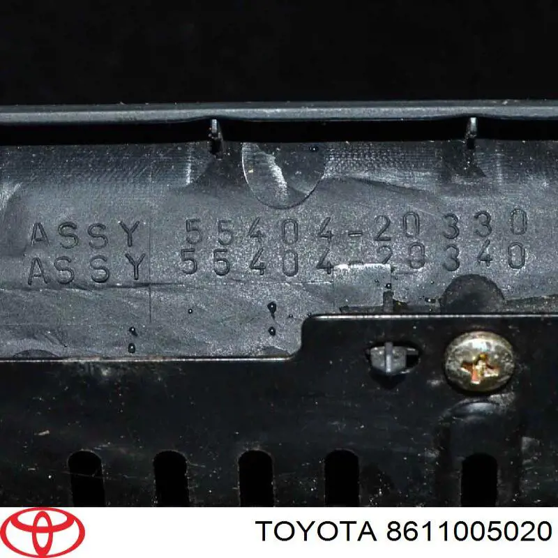 8611005020 Toyota Wyświetlacz wielofunkcyjny
