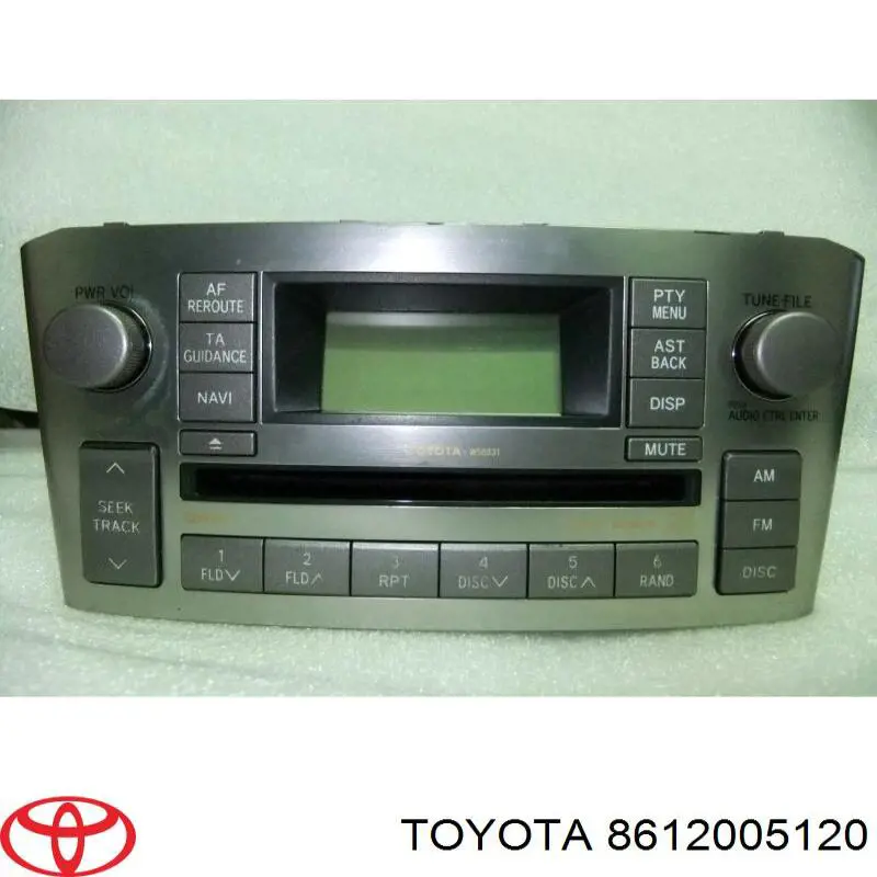 8612005120 Toyota Radioodtwarzacz (radio AM/FM)