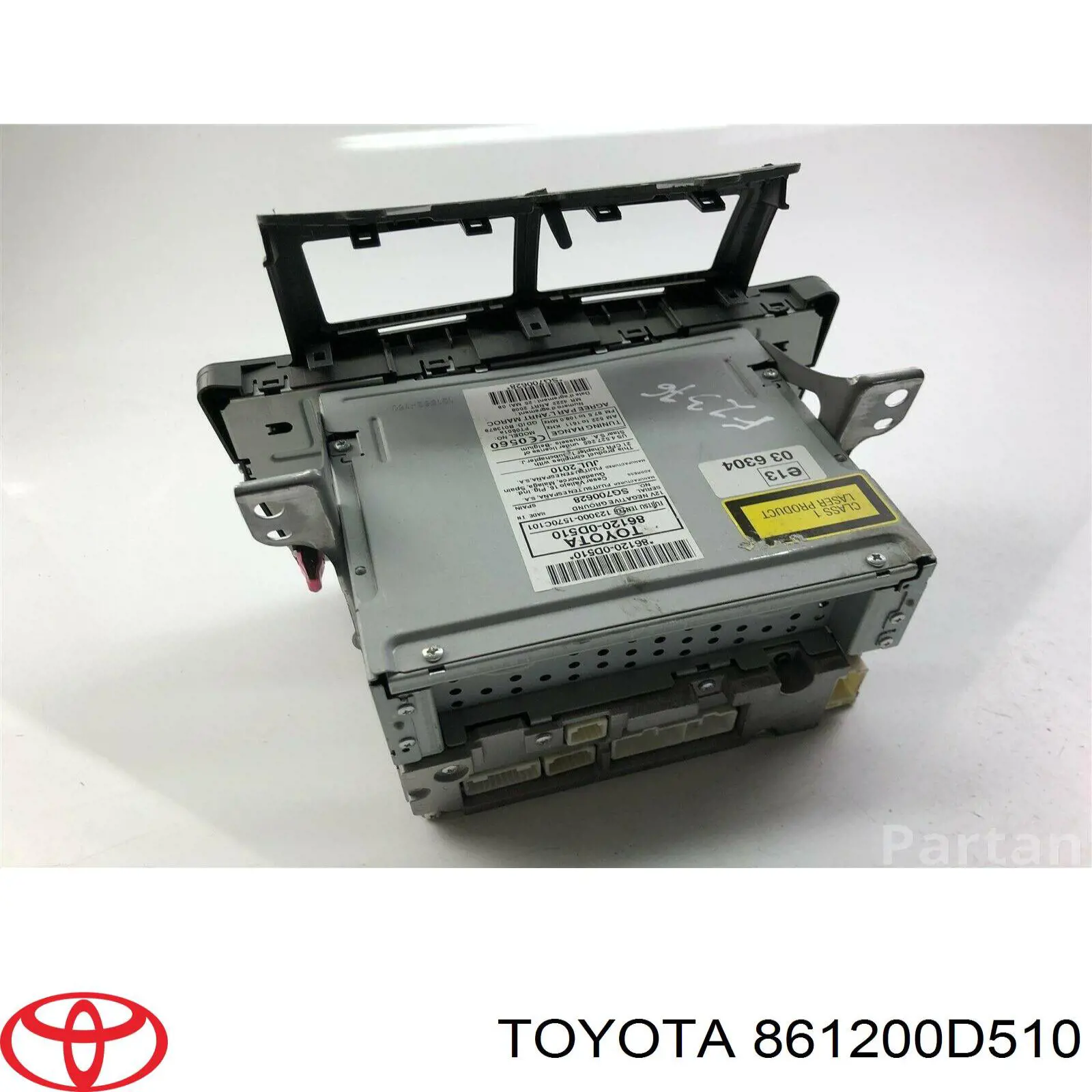 861200D510 Toyota Radioodtwarzacz (radio AM/FM)