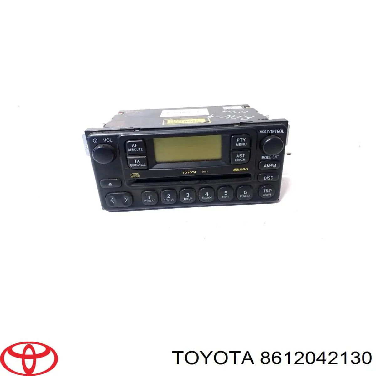 8612042130 Toyota Radioodtwarzacz (radio AM/FM)