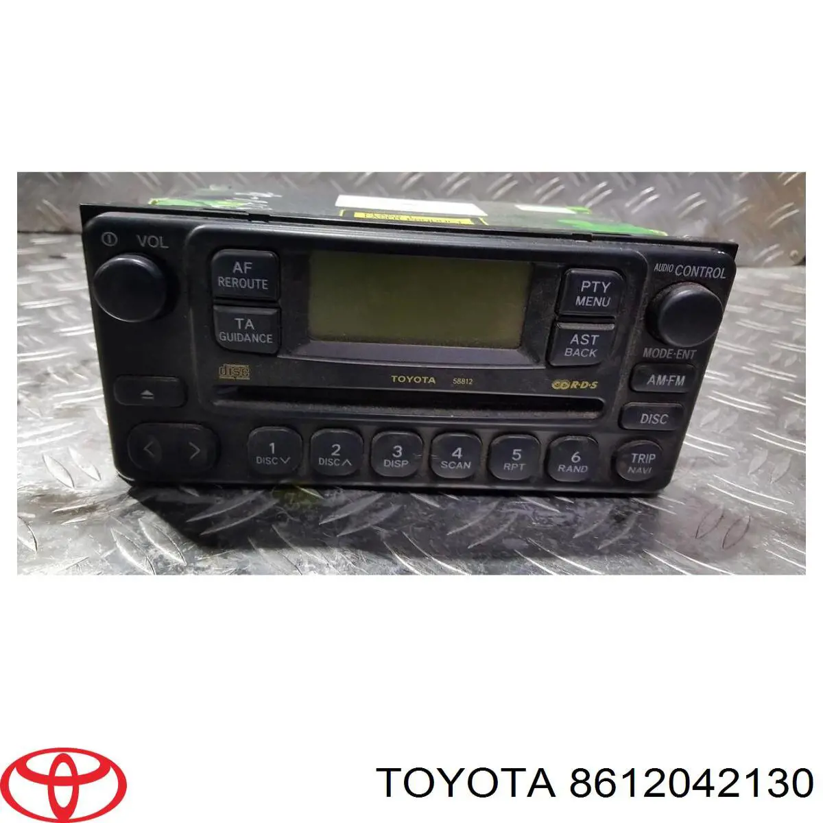 Radioodtwarzacz (radio AM/FM) Toyota 8612042130 cena, od 148,12 USD