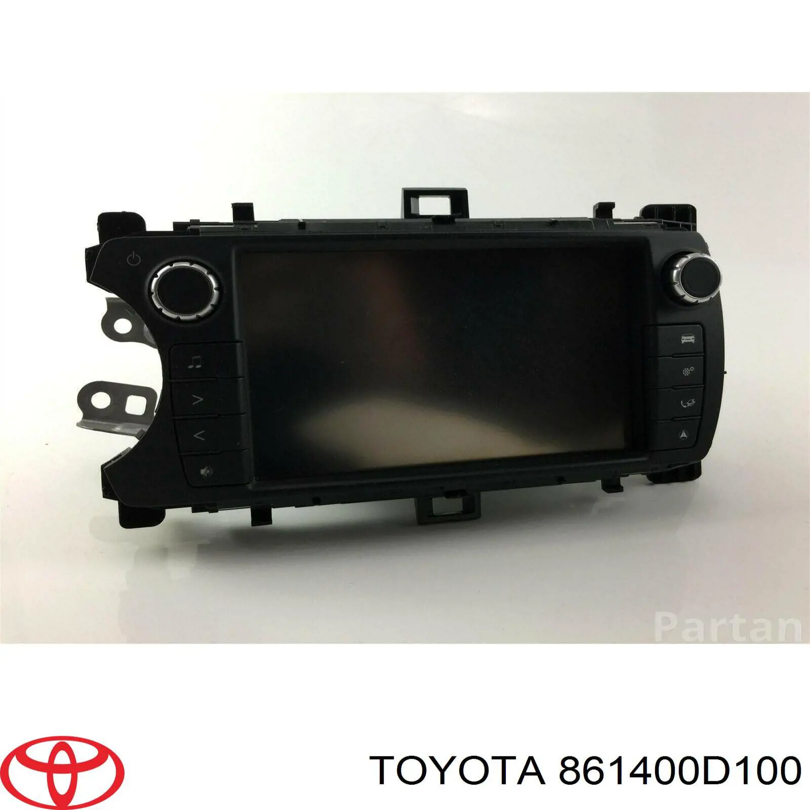 861400D100 Toyota Wyświetlacz wielofunkcyjny