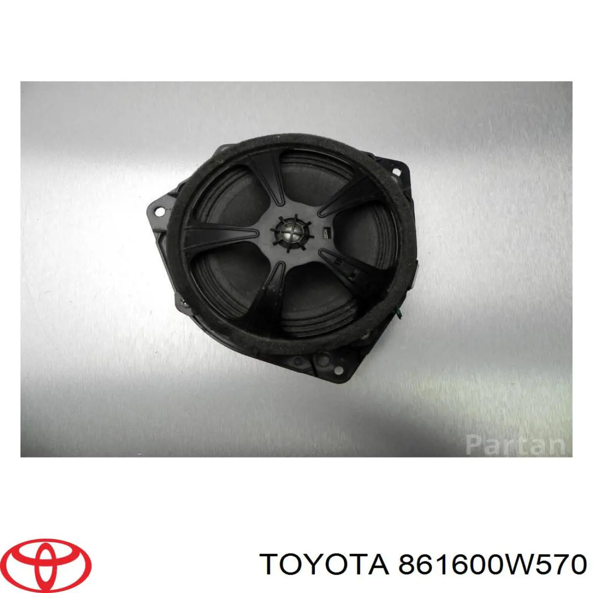 861600W570 Toyota Głośnik drzwi przednich