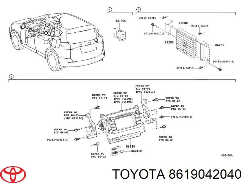 8619042040 Toyota 