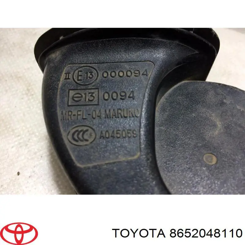 Sygnał dźwiękowy (klakson) Toyota 8652048110 cena, od 89,88 USD