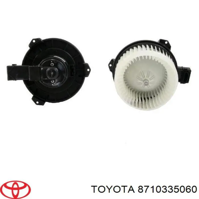 Silniczek wentylatora nagrzewnicy (ogrzewacza wnętrza) Toyota 8710335040 cena, od 89,96 USD