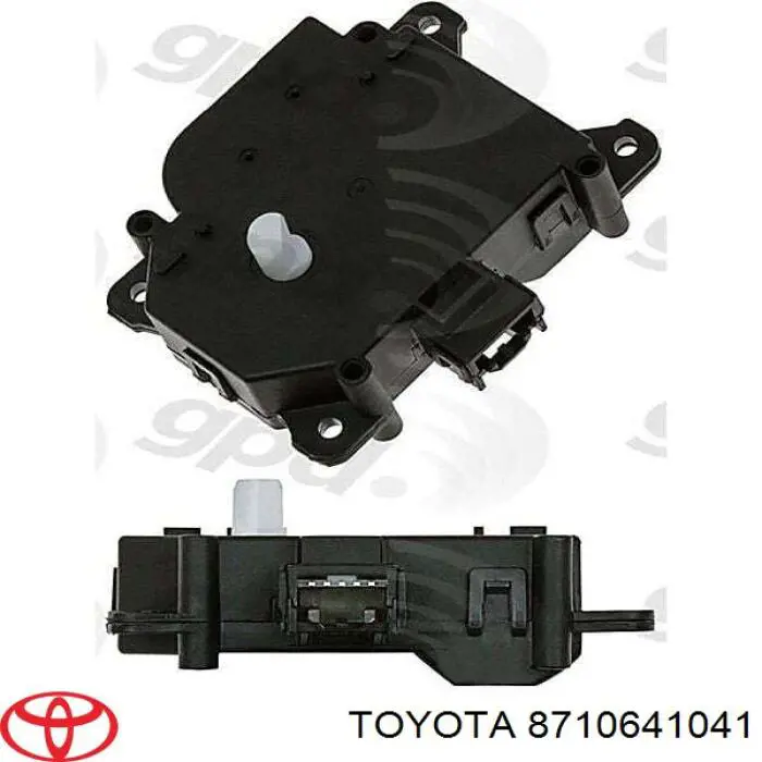 Silniczek klapy nagrzewnicy Toyota 8710641041 cena, od 26,89 USD