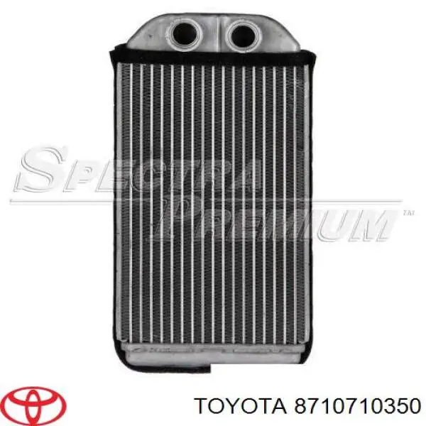 Do koszyka 8710710350 Toyota Chłodnica nagrzewnicy (ogrzewacza)