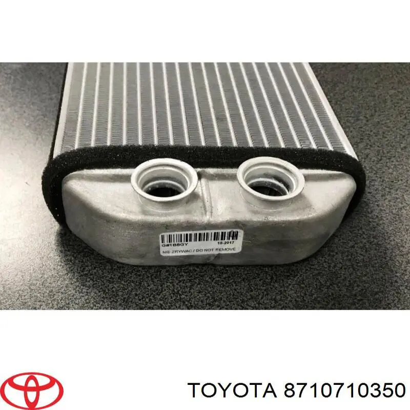 Do koszyka 8710710350 Toyota Chłodnica nagrzewnicy (ogrzewacza)