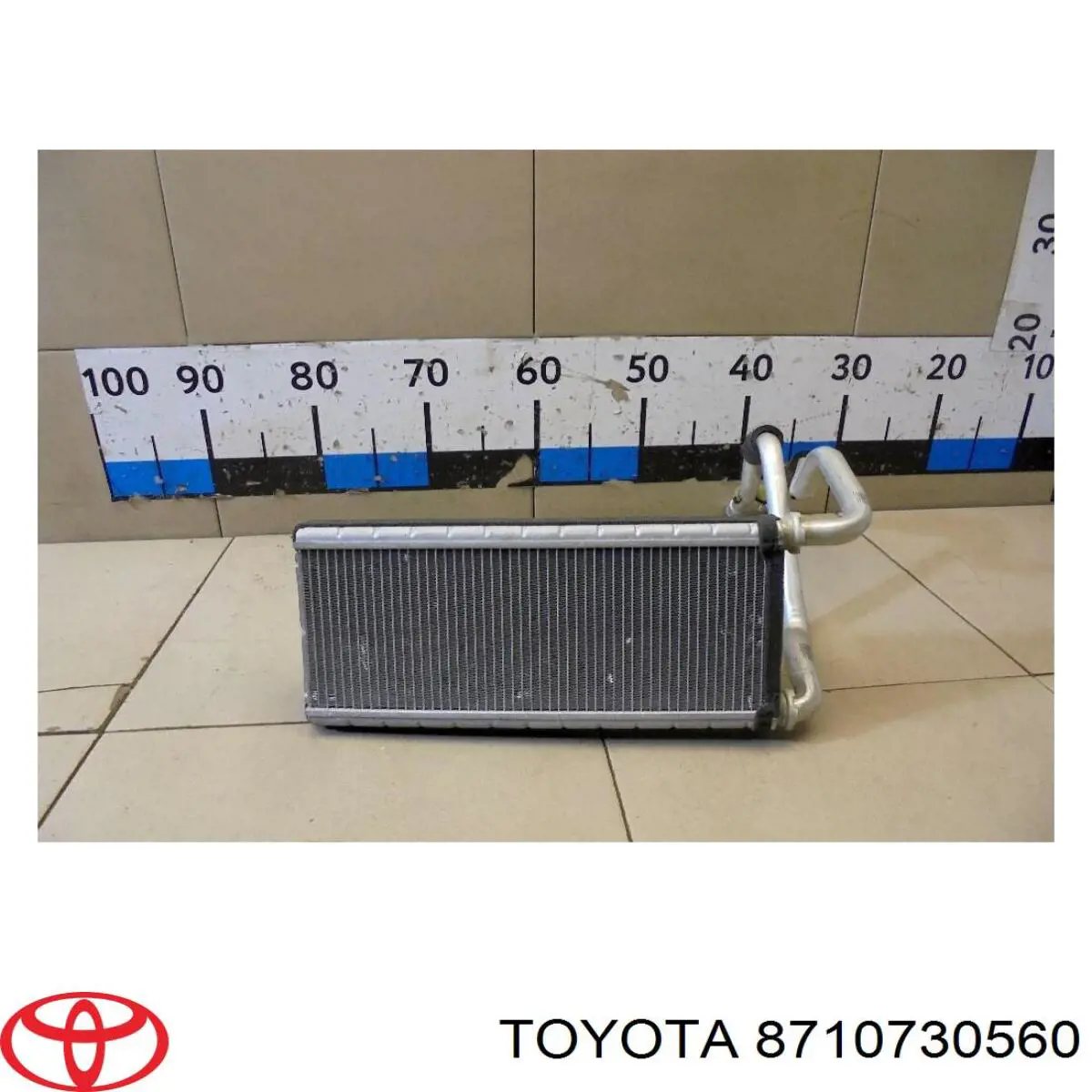 Chłodnica nagrzewnicy (ogrzewacza) Toyota 8710730560 cena, od 64,82 USD