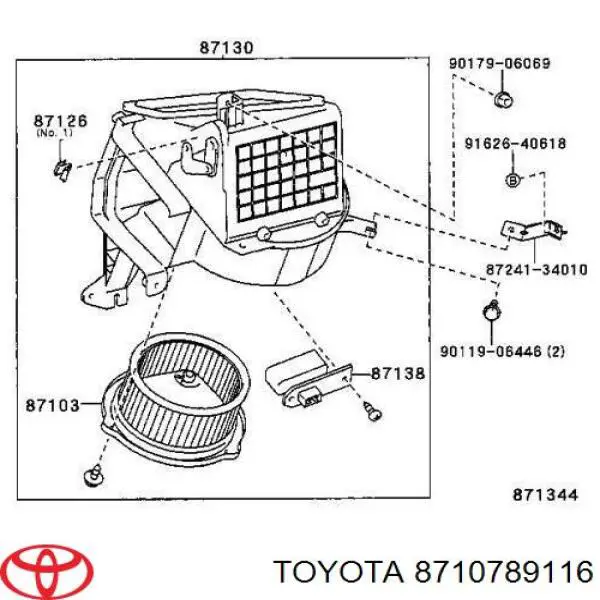 Chłodnica nagrzewnicy (ogrzewacza) Toyota 4 Runner SUV (N130) (1987 - 1996) cena, od 118,20 USD