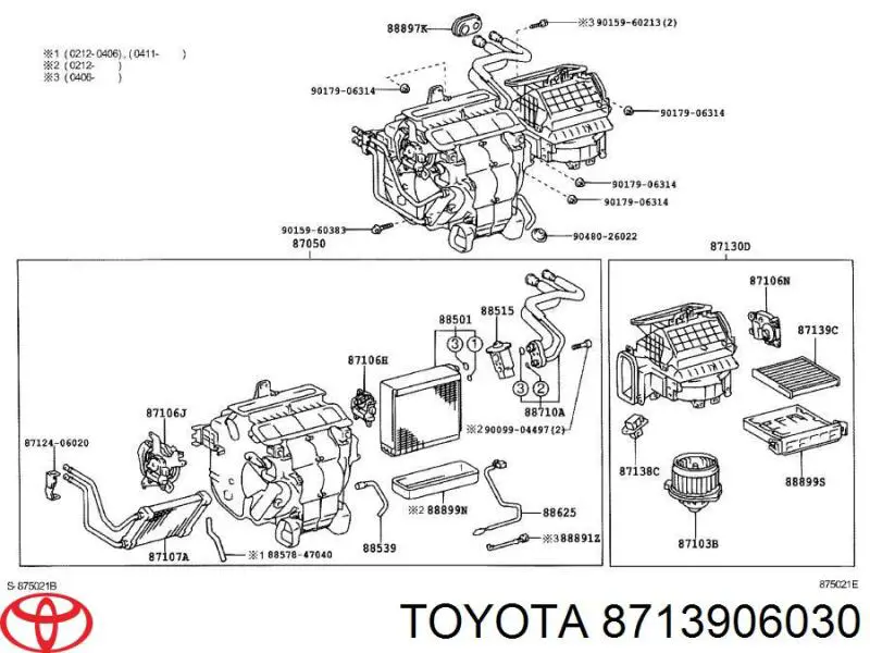Filtr kabiny Toyota 8713906030 cena, od 10,93 USD