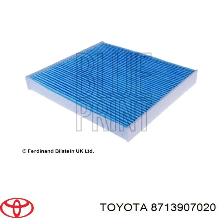 Do koszyka 8713907020 Toyota Filtr kabiny