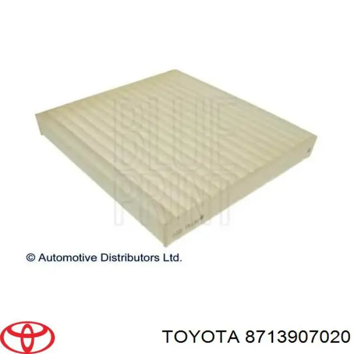 Filtr kabiny Toyota 8713907020 cena, od 8,59 USD
