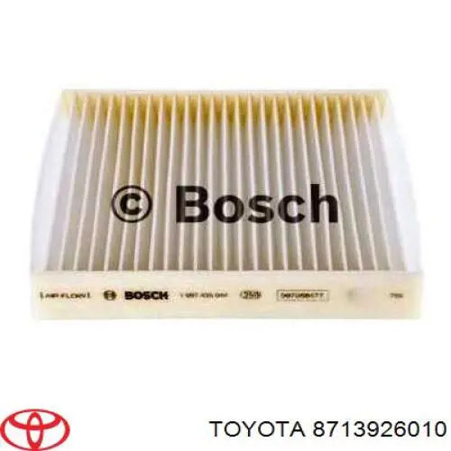Filtr kabiny 8713926010 Toyota