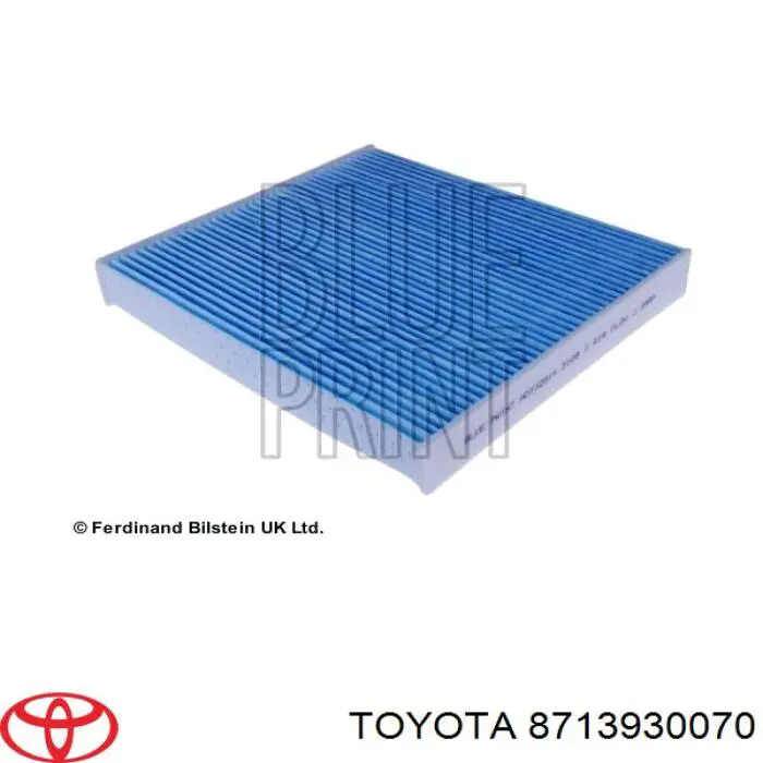 Filtr kabiny 8713930070 Toyota
