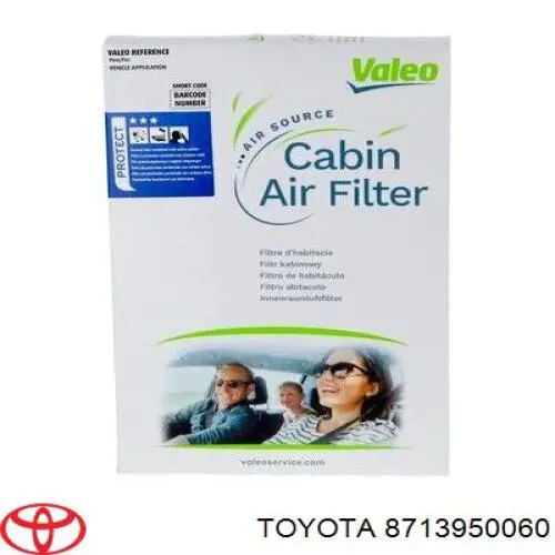 Filtr kabiny 8713950060 Toyota