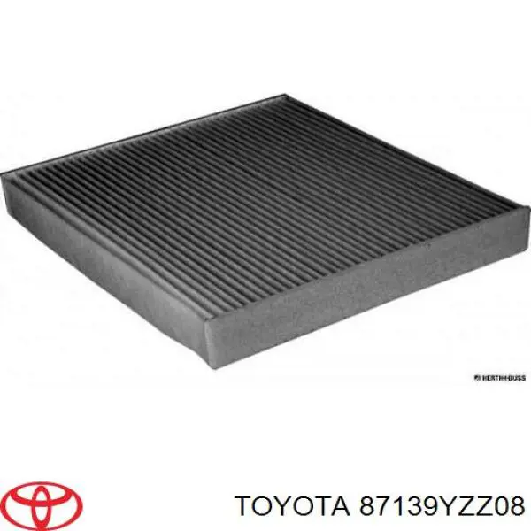 Do koszyka 87139YZZ08 Toyota Filtr kabiny