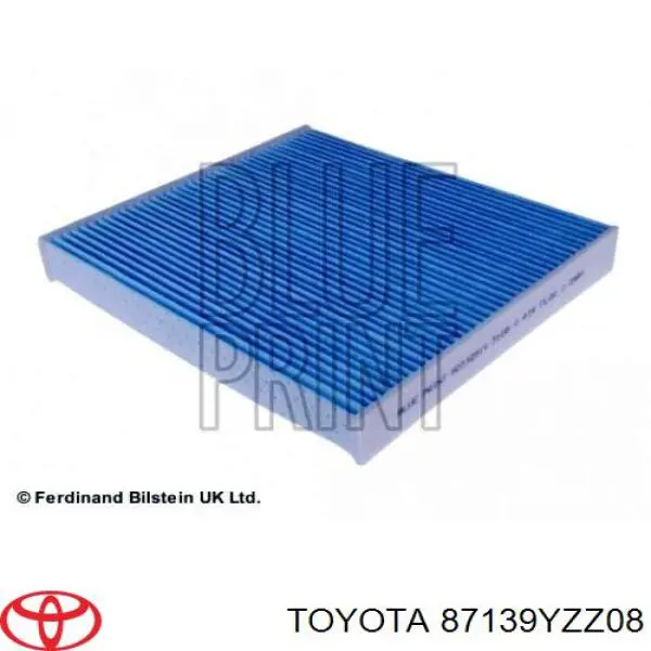 87139YZZ08 Toyota Filtr kabiny